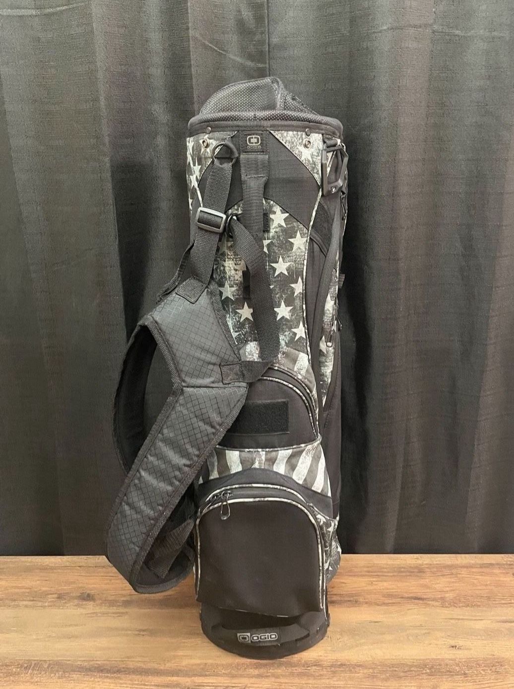 Golf Clubs And Stand Bag