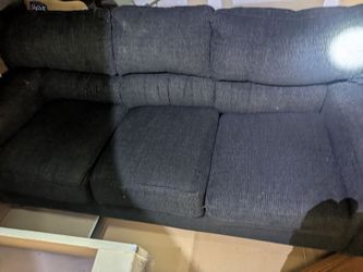 78" Charcoal Gray Sofa - Pick Up Only