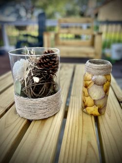 Rustic Jar Decor – Farmhouse-Inspired Natural Centerpieces