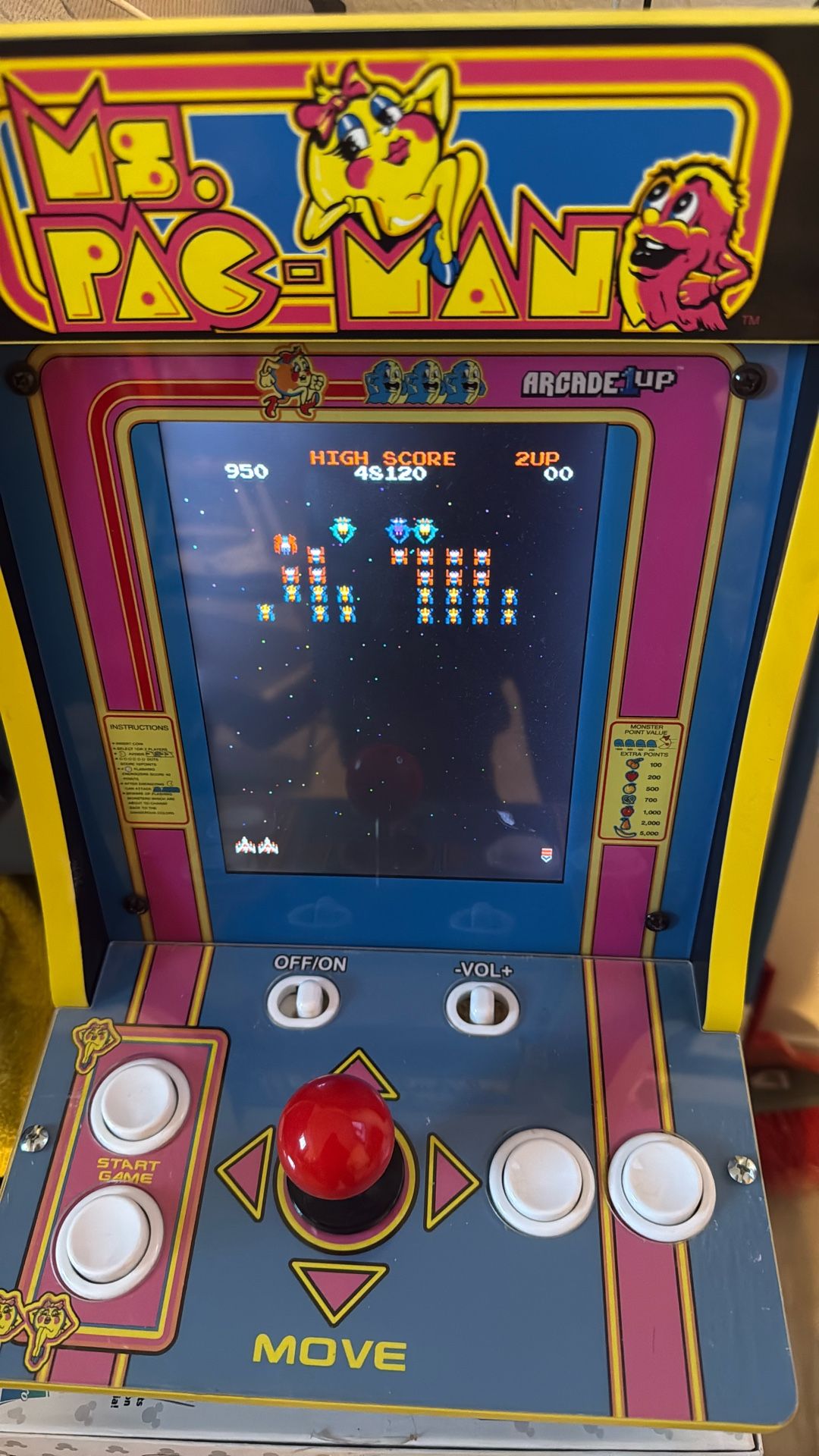 Ms. Pac-Man Mini Arcade