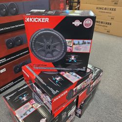 Kicker CompRT 12 Slim Subwoofer 500 Watts Rms 