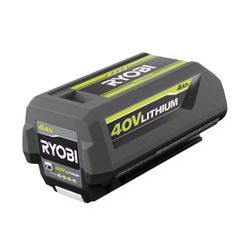 RYOBI (without box) 40V Lithium-lon 4.0 Ah Battery