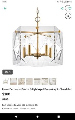 Fifth and Main 5-Light Pendant