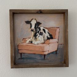 Relaxing Cow