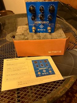 Meris Mercury7 Reverb Pedal