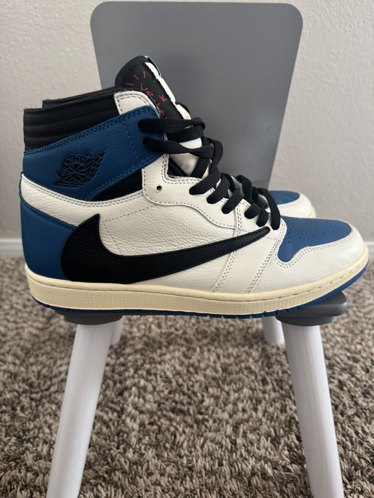 Size 13 - Air Jordan 1 Retro High OG Fragment X Travis Scott Cactus Jack