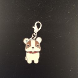 Enamel Dog Charm
