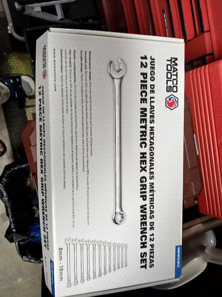 Matco XL Metric Wrench Set
