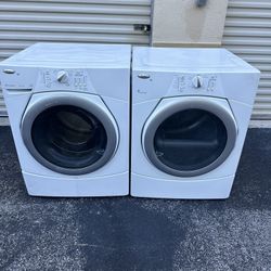 Whirlpool Washer And Dryer Good Condition Everything Works Fine 