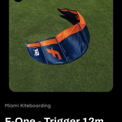 F-one -tigger 12m kite