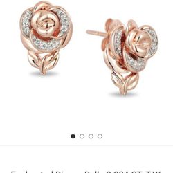 Rose Gold Earrings 