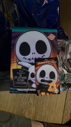 Cosbi Nightmare Before Christmas Plush Keychain