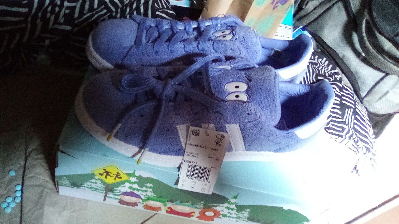 Collectable South Park Towelie Shoes By Adidas Brand New Limited Edition 