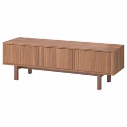 IKEA STOCKHOLM TV bench, walnut veneer, 160x40x50 cm