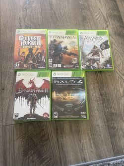 5 Juegos Xbox Todos Por 25