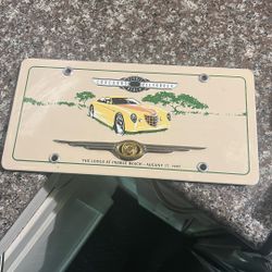 Porcelain Pebble Beach Sign