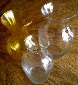 3 Vases Assorted Sizes