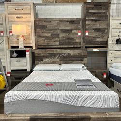 Bed Room Set 🛏️ Queen Bed+Dresser+Nightstand- Bundle Deal