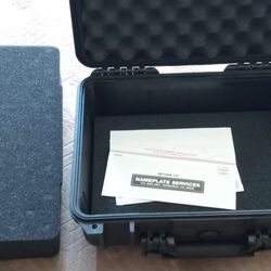 Pelican case (new)
For Camera or electronics
Interior size is 15"x10"
With foam