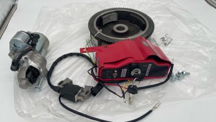 Engine Electric Start Kit Flywheel for GX340/GX390 13HP 11HP-