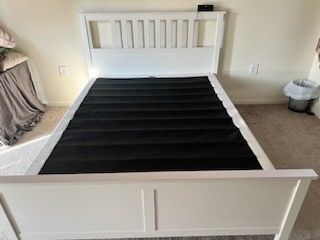 Queen Sized Bed Frame And Box Frame For Sale