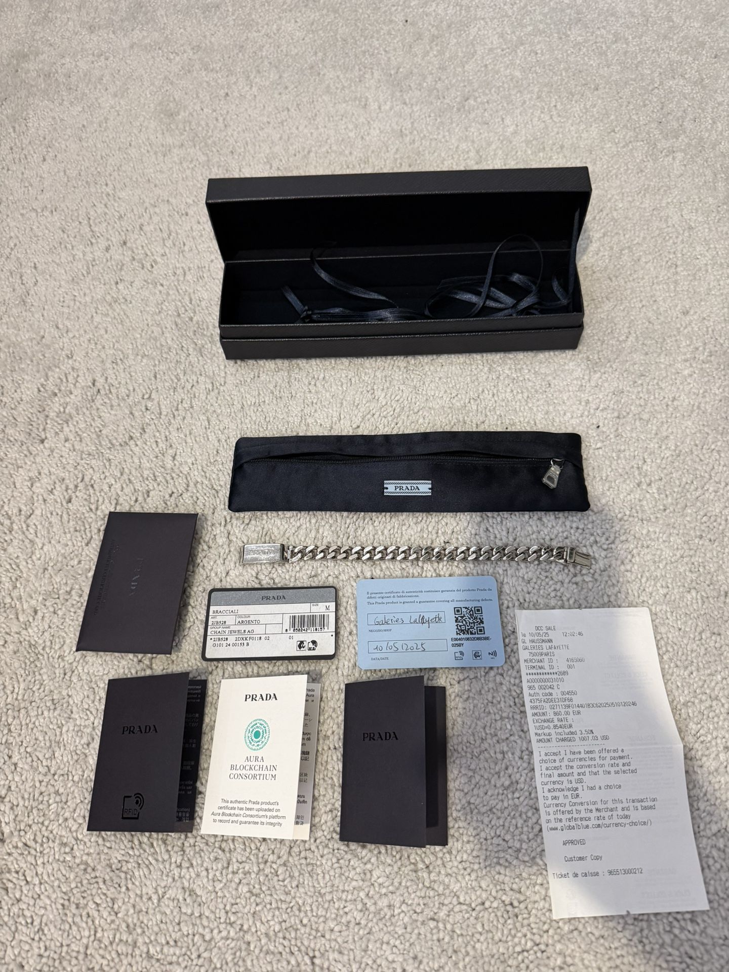 Prada Bracelet (Negotiable)
