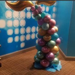 Mermaid Tail Balloon Decor 
