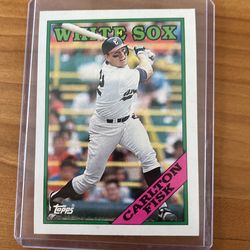 Carlton Fisk Baseball Card 