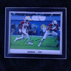 Deandre Hopkins Signed Photo