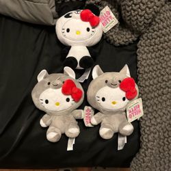 Hello Kitty Plushies