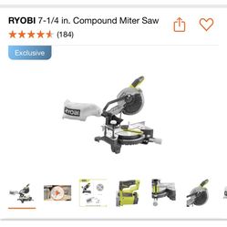 ryobi miter saw