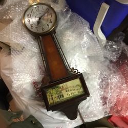  Antique Sessions Electric Banjo Clock-$50