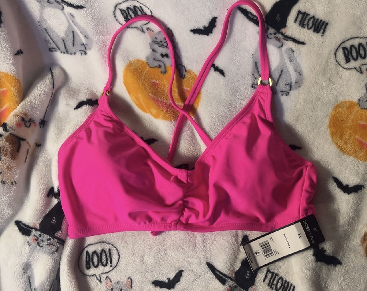 Women’s Pink Bikini Top – Size XL | Brand New with Tag
