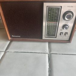 Am-fm Panasonic Vintage Radio 