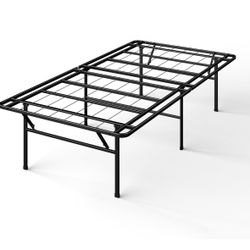 ZINUS SmartBase Heavy Duty Mattress Foundation, 16 Inch Metal Platform Bed Frame, No Box Spring Needed, Sturdy Steel Frame, Underbed Storage, Twin