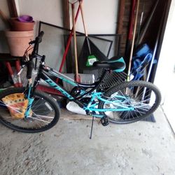 Blue Huffy Bike