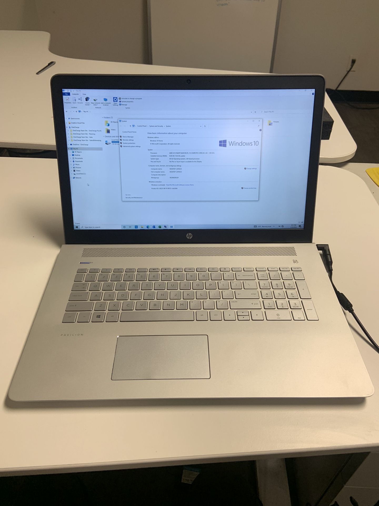 Laptop 17”