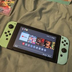 Nintendo Switch Animal Crossing Edition 