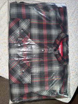 Supreme quilted snap shirt flannel ss26 size large 🥵