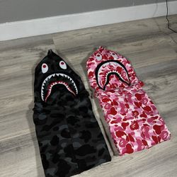 BAPE ZIPUP HOODIES 