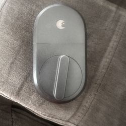 August Bluetooth Smart Lock  (Retrofits Over Existing Deadbolt)