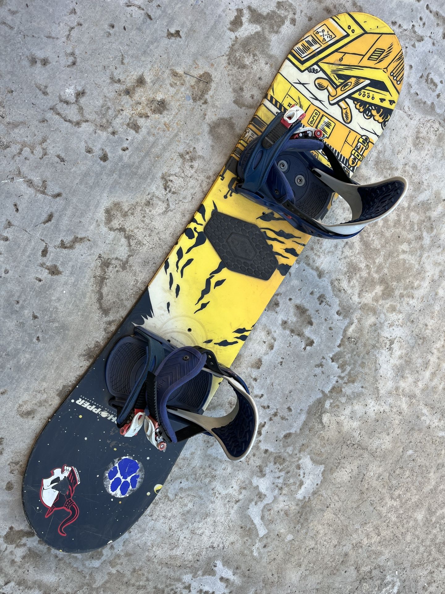 BURTON スノーボード CHOPPER111 キッズ ビンディング付き