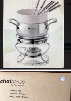 Tupperware Fondue New In Box