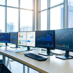 75 Dell Computer Monitors Available with Horizontal or Vertical Viewing Positions 