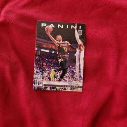 Trae Young Panini Rookie Card 