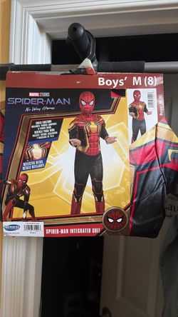 Spider-Man No Way Home Boys Costume Size M (8)