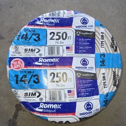 14/3 Indoor Romex 250ft