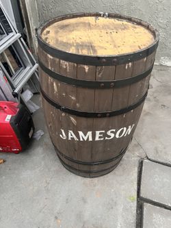 Jameson Wooden Barrel