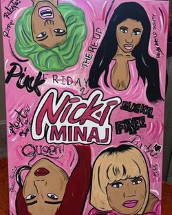 Nicki Minaj Painting