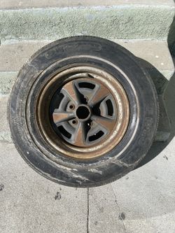 1971 Through 1972 Pontiac GTO Lemans Grand Prix Rally II Wheel KS Code